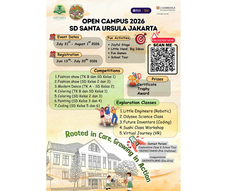 Open Campus Santa Ursula Jakarta