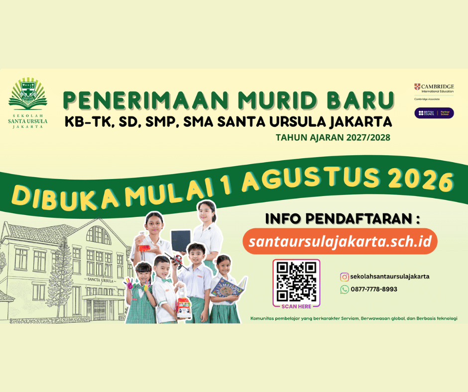 SPMB SD Santa Ursula Jakarta