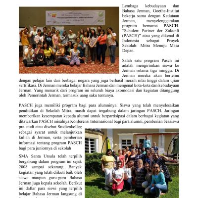 Kerja Sama dengan Sekolah PASCH