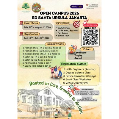 Open Campus Santa Ursula Jakarta